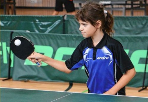 Bei den Mädchen der Altersklasse 2006/07 setzte sich Vivienne Abram (SV DJK Heufeld) aufgrund des besseren Ballverhältnisses durch.Foto Erlich