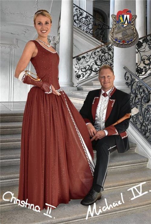 Bezaubert in der Faschingssaison 2019: das Vagener Prinzenpaar Christina II. und Michael IV.