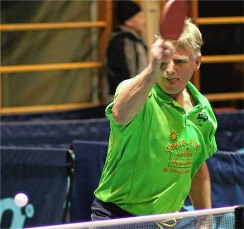 Der Bad Aiblinger Klaus Hanke holte sich in seiner Altersklasse den ersten Titel der neu eingeführten oberbayerischen Verbandsbereichseinzelmeisterschaften. Foto  Erlich