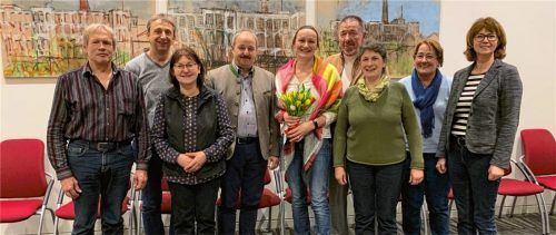 Der neugewählte Vorstand  des Fördervereins Musikschule Kolbermoor mit dem neuen Geschäftsführer Günther Obermeier (Zweiter von links).Foto RE
