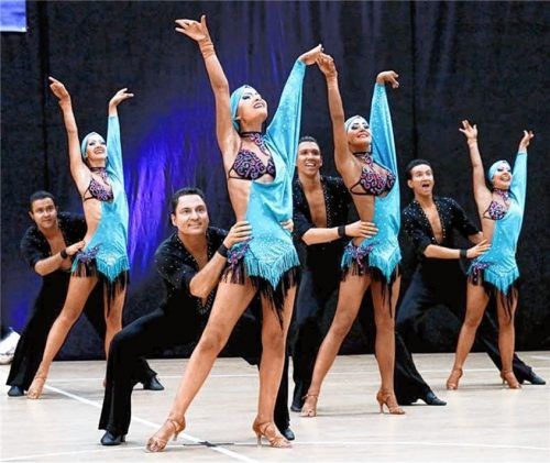 Die Tänzerinnen und Tänzer vom Wasserburger Tanzclub Inn-Casino freuen sich auf den Heimauftritt am Wochenende.