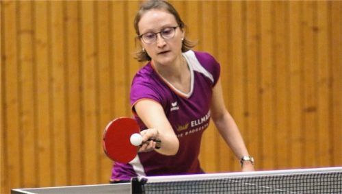 Feldkirchens Ersatzspielerin Christine Kremser sorgte für den Ehrenpunkt. Foto  Erlich