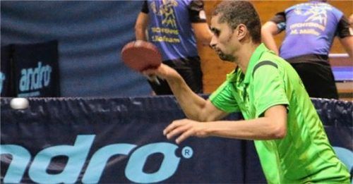 Florian Ludwig gewann in beiden Spielen sowohl alle Einzel wie auch alle Doppel. Foto Erlich