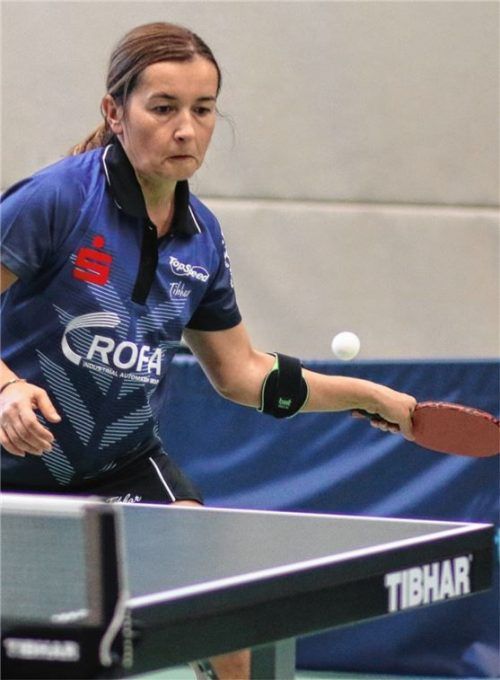 Mateja Cvetnic holte in den beiden Auswärtsspielen drei Einzelpunkte und zwei Doppelsiege. Foto  Erlich