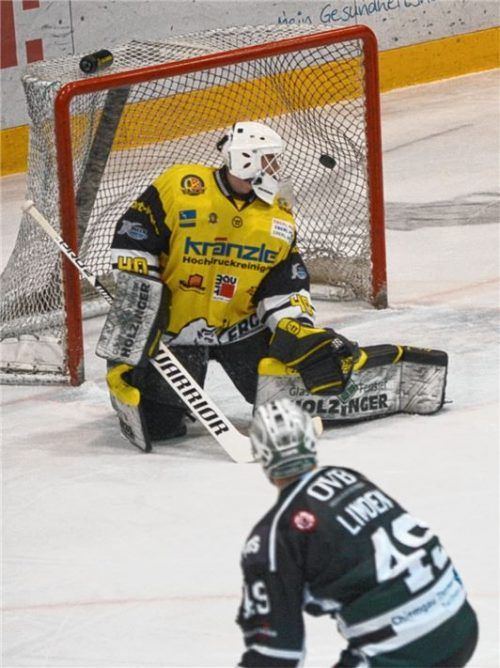 Premieren-Tor von Felix Linden, der zum 1:0 gegen Sonthofen traf. Foto Ruprecht