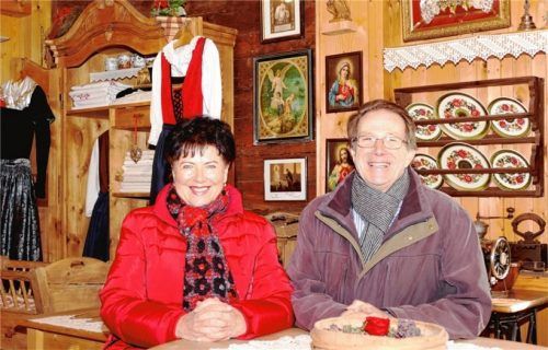 Sie strahlen glücklich: Kathi und Peter Kitzbichler. Fotos Janka