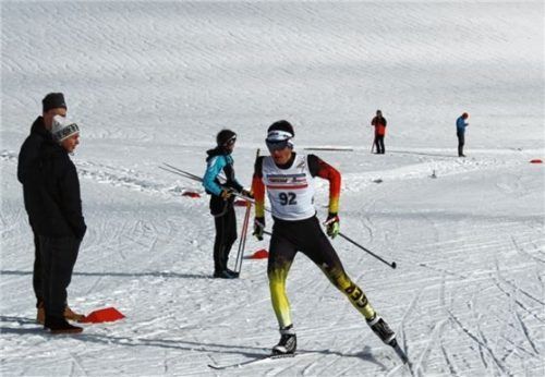 Tobias Alraun geht in der Disziplin Langlauf an den Start.