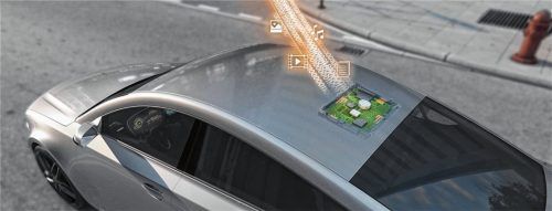 Vernetztes Fahrzeug: Über 22 Antennen können darin in Zukunft verbaut sein. Das technische Know-how dazu stammt von Kathrein Automotive, das nun Continental weiter ausbaut. Die Übernahme der Sparte durch die Regensburger ist nun perfekt. Foto re