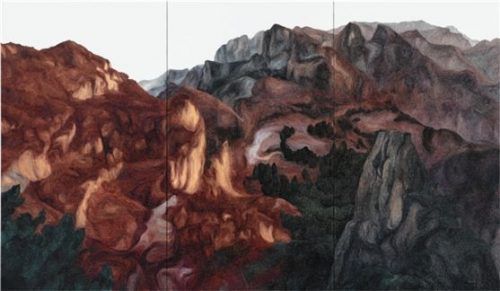 Zhamg Wanqing, Öl auf Leinwand.Foto Haus der Kultur