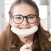 Zum Fasching: Burger aus Weißwurst