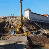 Bau des neuen Kraftwerkes in Töging hat begonnen
