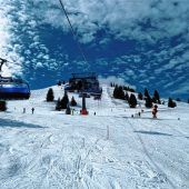 Skifahrer-Traum in Blau-Weiß am Sudelfeld