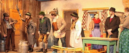 Bei den Proben geht es schon turbulent her. Foto Steffenhagen