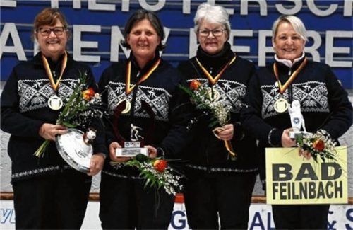 Bad Feilnbachs Damen sind deutscher Meister.Foto Kamhuber