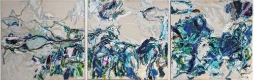 Bäume sind das Thema von Angelika Sieger. Foto beNEKAM