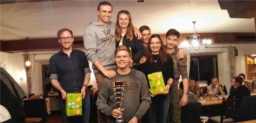 Bei der Familienwertung setzten sich die Wimmers und die Weyerers erfolgreich durch.Foto re