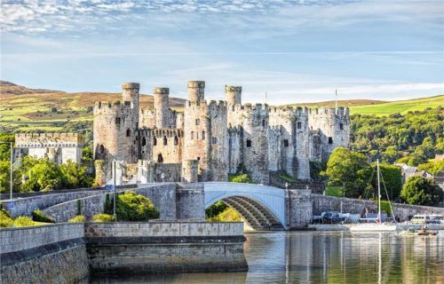 Conwy Castle ist nur eine von vielen: In Wales stehen mehr Burgen pro Quadratkilometer als in jedem anderen Land. Foto Tui Wolters