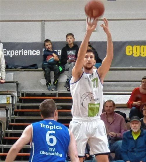 Der letzte Wurf von Steffen Lautner hätte die Aufholjagd krönen können, der Ball fand aber nicht ins Ziel.Foto Batchfield
