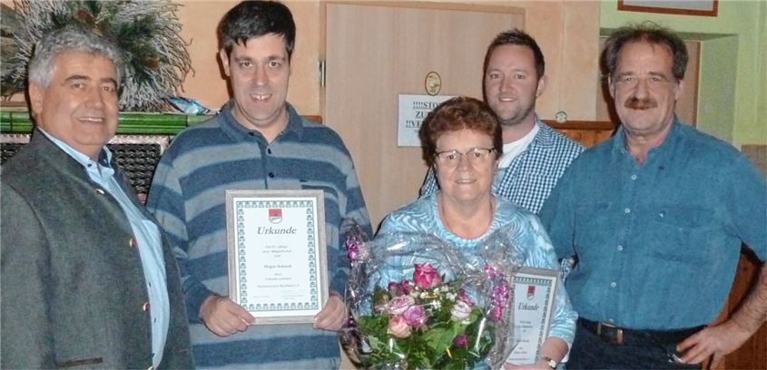 Fischer Ehren Langj hrige Mitglieder OVB Heimatzeitungen