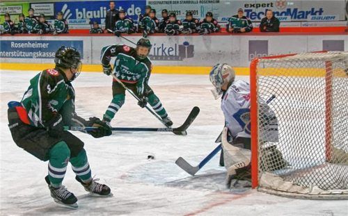 Die Starbulls-Jugend erzielte in den beiden Heimspielen insgesamt 17 Tore.