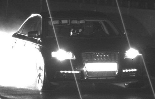 Mit Tempo 228 rasten die Diebe auf der Flucht nach dem Einbruch in Erlstätt im März dieses Jahres in Österreich in eine Radarkontrolle. Foto Archiv/Polizei