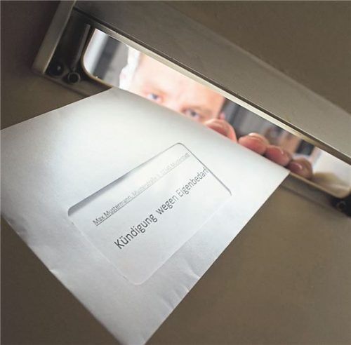 Eigentümer können nicht in jedem Fall kündigen. Foto dpa