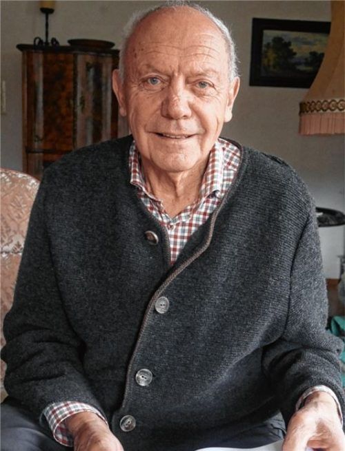 Hans Rucker kann viele Geschichten und Geschichten vom Heiligen Grab erzählen. Foto Kirchner