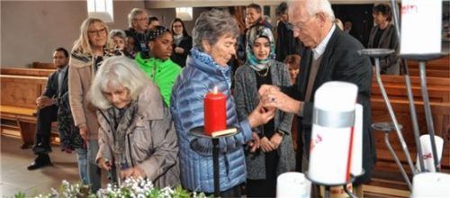 „Herr, erbarme dich“: Eröffnung der Ausstellung „Flucht und Vertreibung“ in der Dreieinigkeitskirche.Foto re