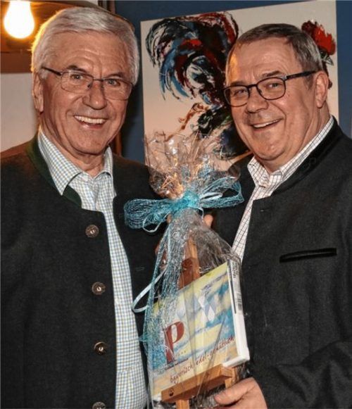 Horst Drechsel (links) und Rüdiger Langanke.Foto re