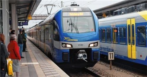 Meridian-Fahrgäste müssen sich in den kommenden Tagen auf zusätzliche Änderungen einstellen. Foto Aerzbäck