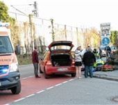 Drei Radler verletzt