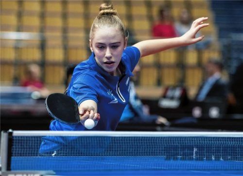 Naomi Pranjkovic war die jüngste Spielerin in der Endrunde.Fotos Steinbrenner