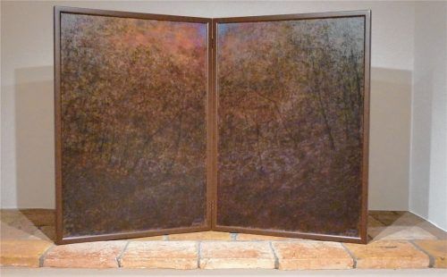 „Nothingness“ (Das Nichts), so hat Kiyoshi Shiraishi die beiden Bildtafeln genannt.Foto Janeczka