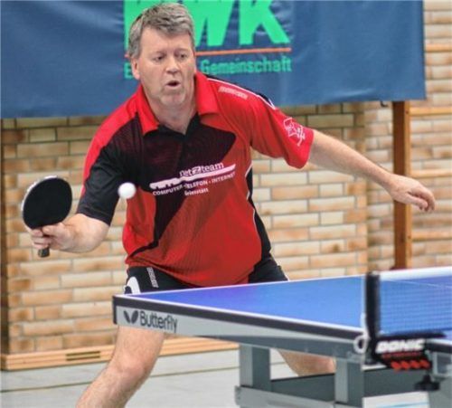 Otto Thaler blieb mit dem DJK SV Griesstätt im Pokalfinale der Herren nur der zweite Platz hinter dem punktgleichen Sieger Laufen II übrig.