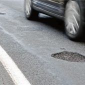 Vorsicht vor Schlaglöchern