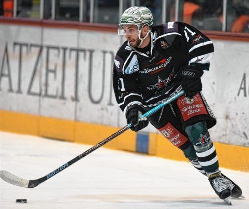 Starbulls-Angreifer Robin Slanina kam während der laufenden Saison aus Essen nach Rosenheim. Foto Ziegler