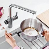 Smarte Armaturen in der Küche