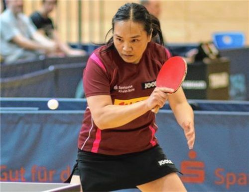 Yaping Ding soll für den SV-DJK Kolbermoor im hinteren Paarkreuz die notwendigen Punkte einfahren.Foto Erlich