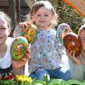 Bunte Eier aus Opas Kindheit