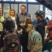 Osterspenden: Tafel-Aktion an Adolf-Rasp-Schule