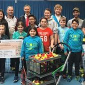 LED-Beleuchtung für die Tennishalle
