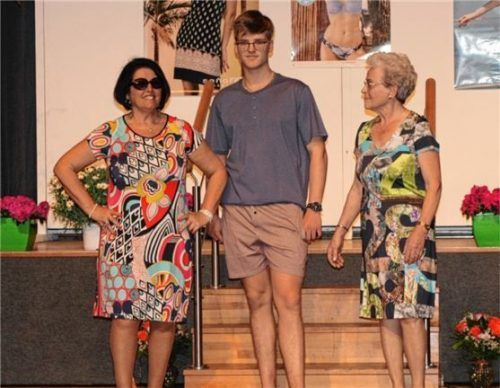 Bei den Modeschauen – hier von Wäsche Wachutka – holten sich die Zuschauer Inspirationen für die Frühjahrs- und Sommermode.