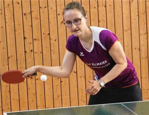 Christine Kremser gelang Feldkirchens Ehrenpunkt.Foto Erlich