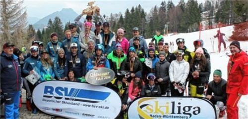 Das Team RG Gau Werdenfels mit Fabian Jerger vom WSV Kiefersfelden wurde deutscher Mannschaftsmeister.Foto BSV