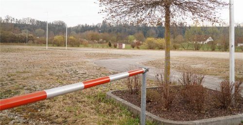 Das Volksfestgelände will eine Mehrheit des Gemeinderates künftig als Parkplatz für Wohnmobile öffnen. Foto  Grundner