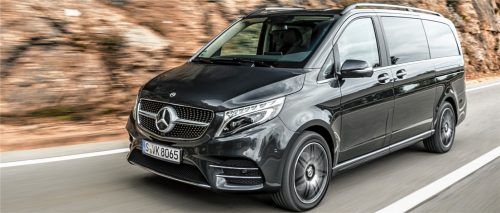 Die neue V-Klasse präsentiert sich als praktischer Familien- und Freizeittransporter. Foto Auto-Medienportal.Net/Daimler