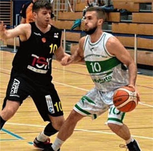 Frischgebackener Vater in Diensten des SBR: Aufbauspieler Shkelzen Bekteshi.Foto Walter