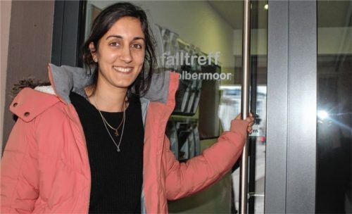Hereinspaziert: Katharina Knechtel (28) ist die neue Sozialpädagogin im Bürgerhaus Kolbermoor. Foto weinzierl