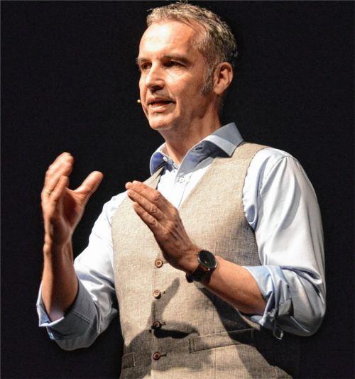 In den „Goldrausch 2.0“ begibt sich Stefan Kröll mit seinem Publikum. Foto Sieberath