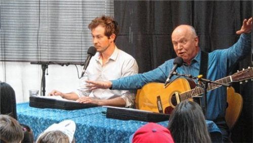 Legten sich voll ins Zeug: Stefan Murr und Heinz-Josef Braun. Foto Mittermüller